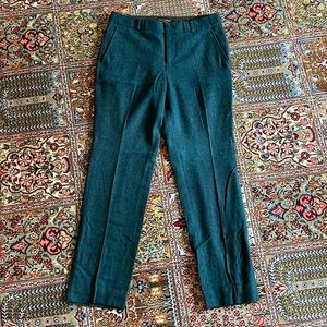 Teal work pants
